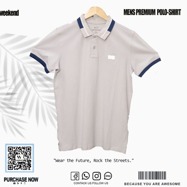 Polo Shirts Armani - Light Sky