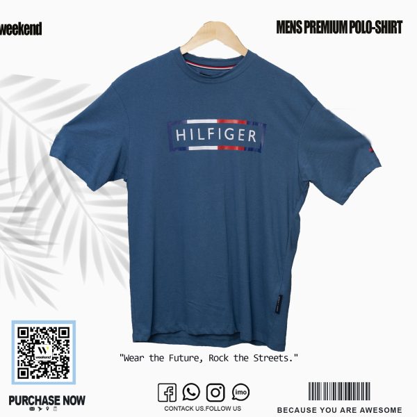 Tshirt Hilfiger - Dark Sky