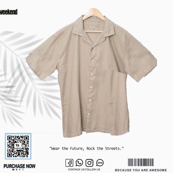 Cuban Collar Solid - Khakee