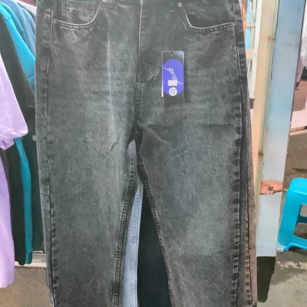 New Baggy Denim Black WA001